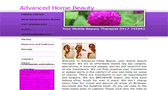 Desktop Screenshot of advancedhomebeauty.com.au